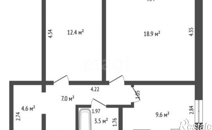 2-комн квартира улица Нахимова, 258,  д. 258