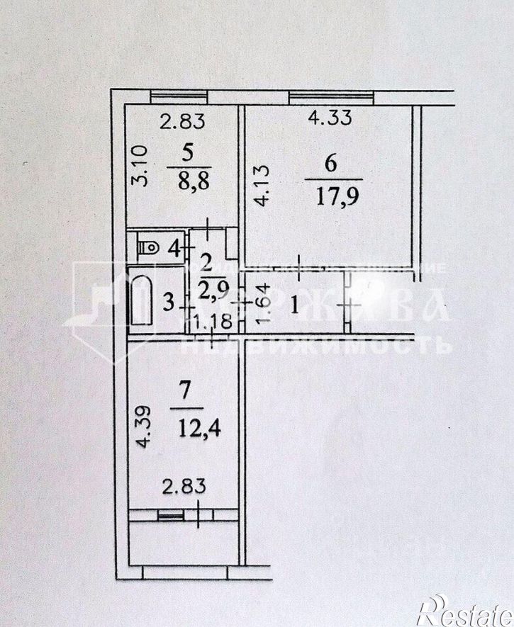 2-комн квартира ул Веры Волошиной, 45А,  д. 45А