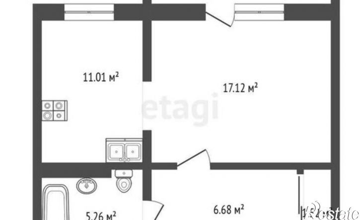 2-комн квартира пр-кт Шахтеров, 70а,  д. 70а