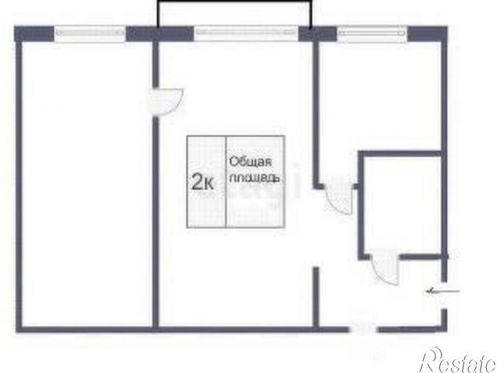 2-комн квартира переулок Леонова, 5,  д. 5