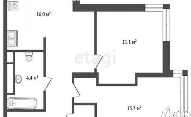 2-комн квартира Ленинградский проспект, 46,  д. 46