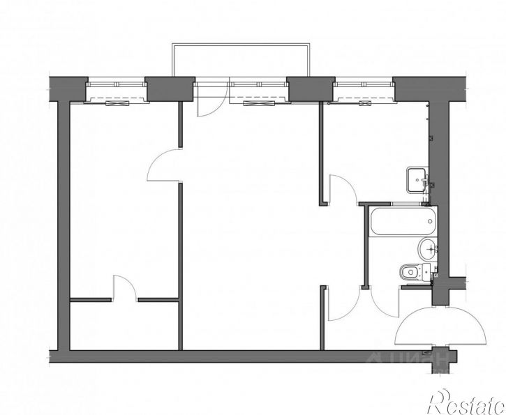 2-комн квартира ул Дзержинского, 6,  д. 6