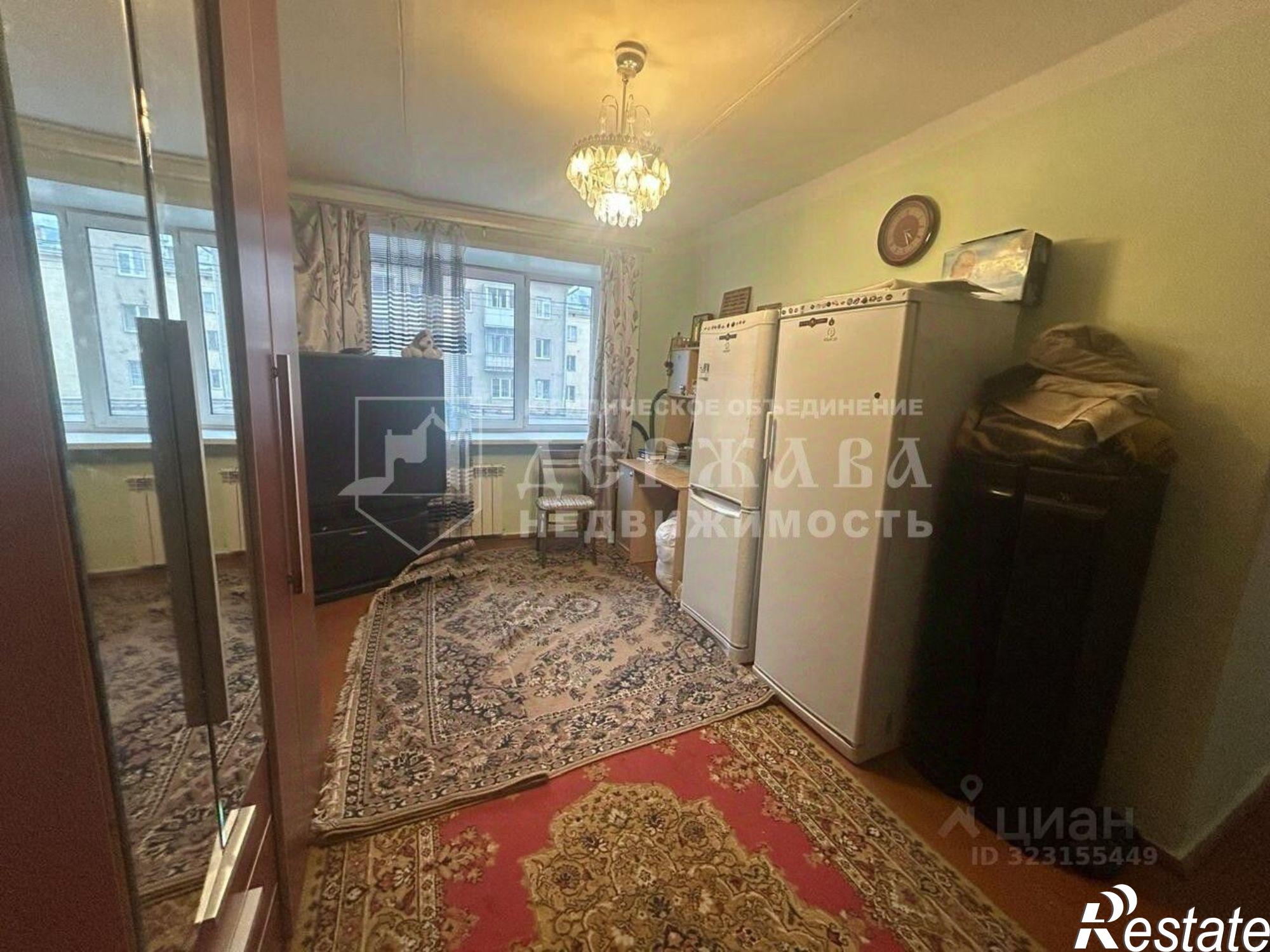 Купить квартиру за 3 490 000 рублей на проспект Шахтёров, 35А