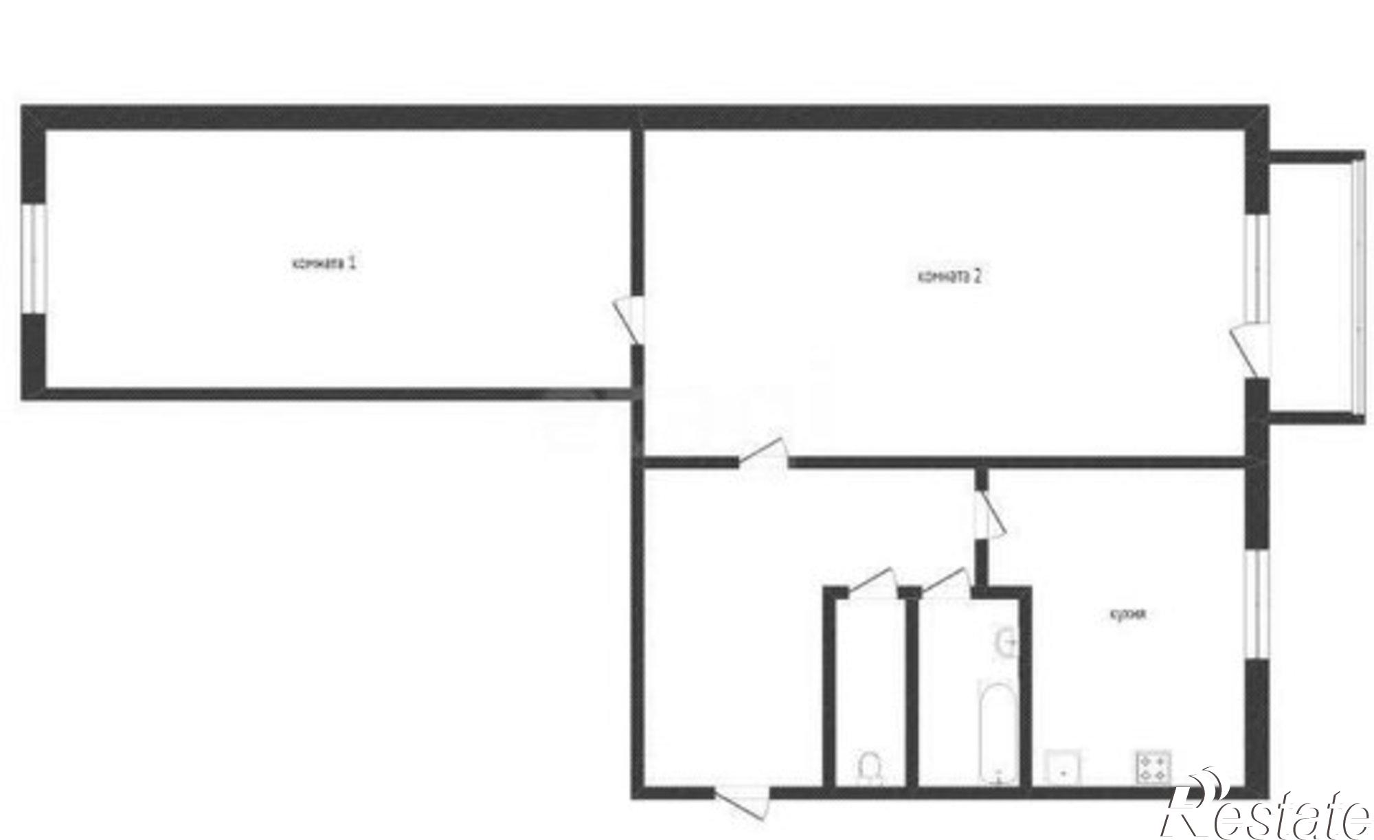 Купить квартиру за 3 200 000 рублей на улица Металлистов, 15