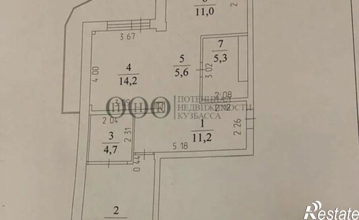 2-комн квартира Ленинградский пр-кт, 22,  д. 22