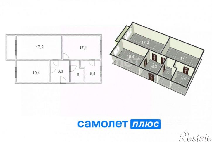 3-комн квартира Волгоградская улица, 25,  д. 25