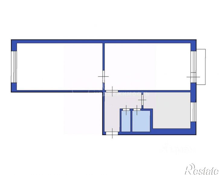 2-комн квартира Октябрьский пр-кт, 69,  д. 69