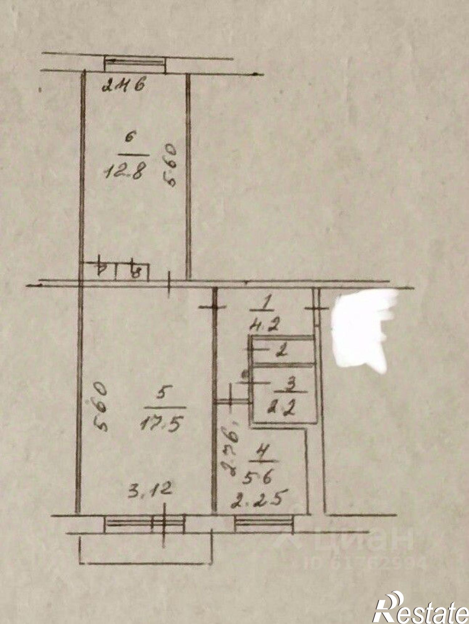 Купить квартиру за 4 200 000 рублей на Ленинградский проспект, 31А