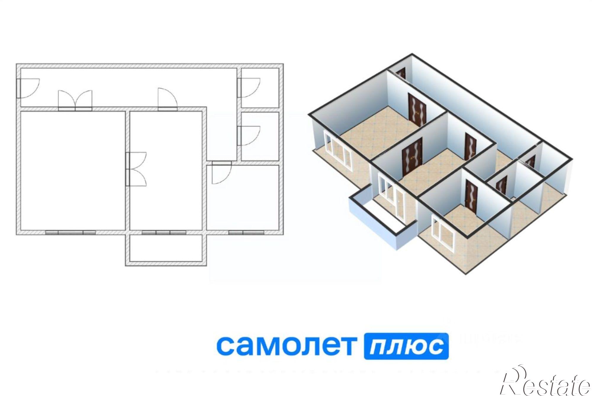 Купить квартиру за 4 000 000 рублей на улица Ушакова, 1
