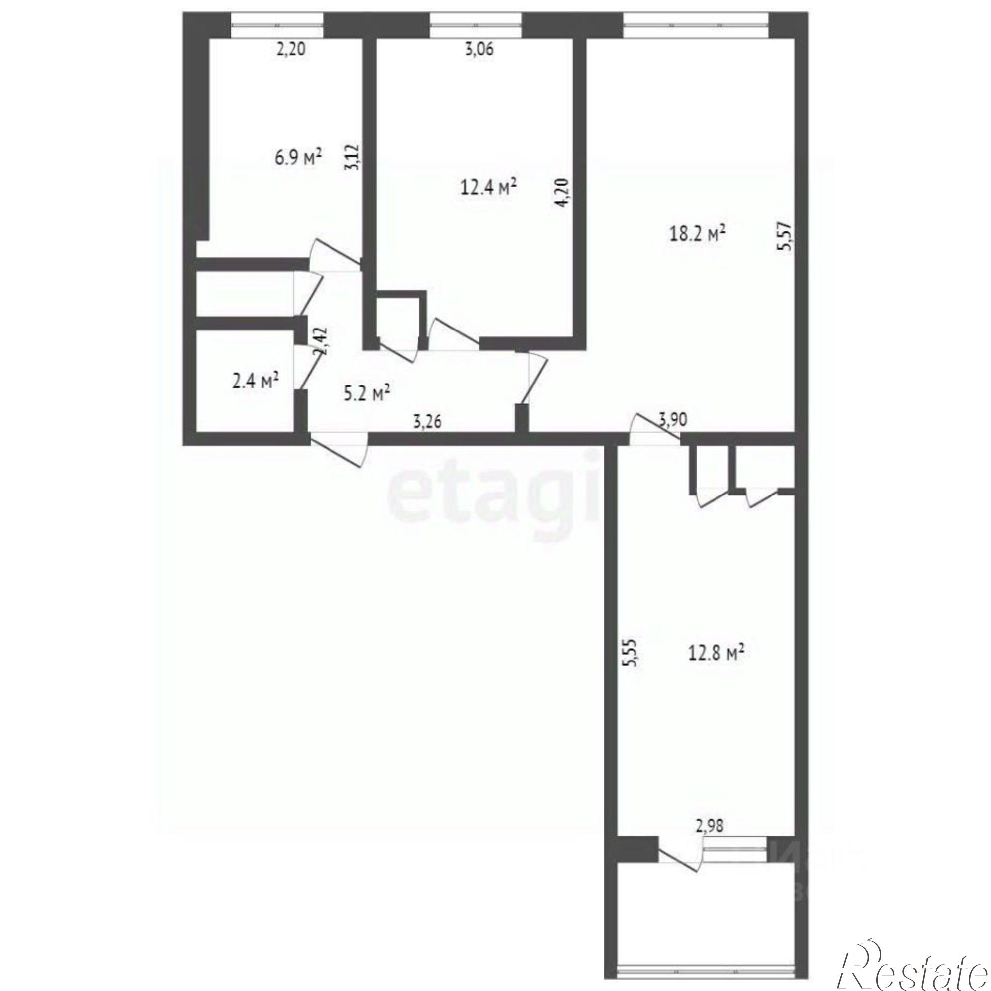 Купить квартиру за 5 100 000 рублей на проспект Ленина, 138
