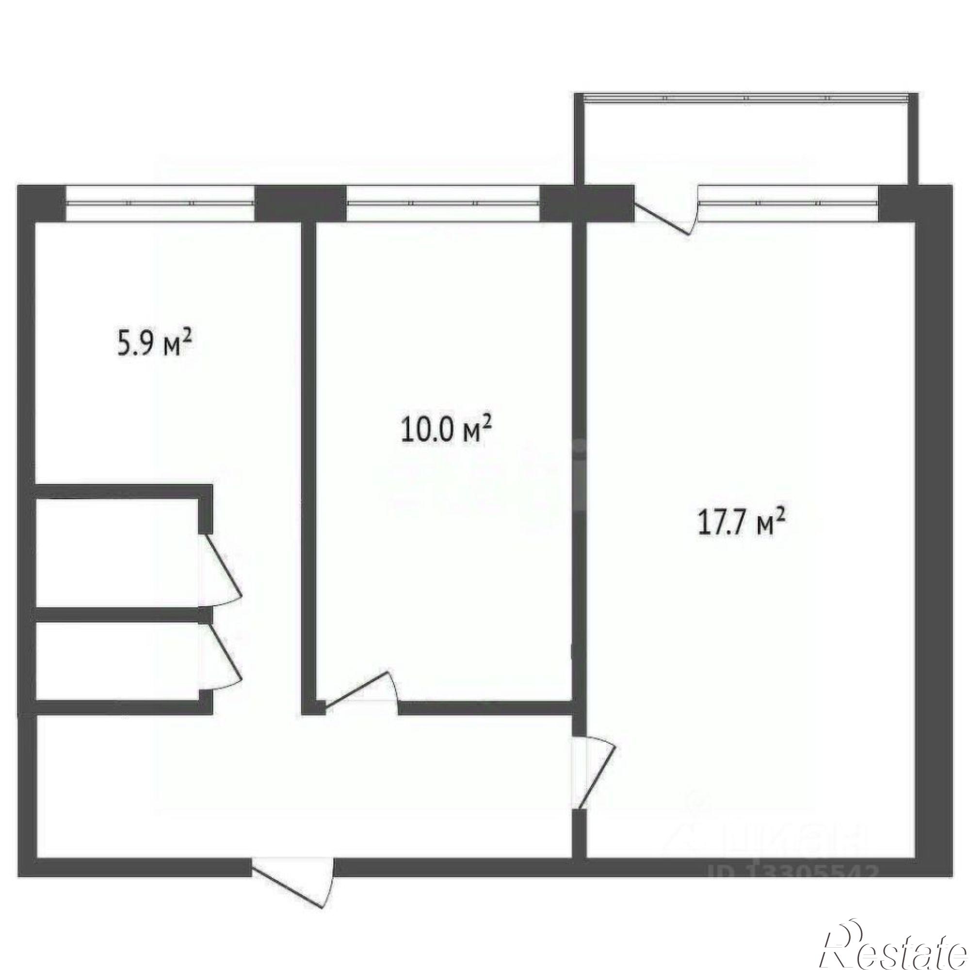 Купить квартиру за 3 900 000 рублей на Октябрьский проспект, 93