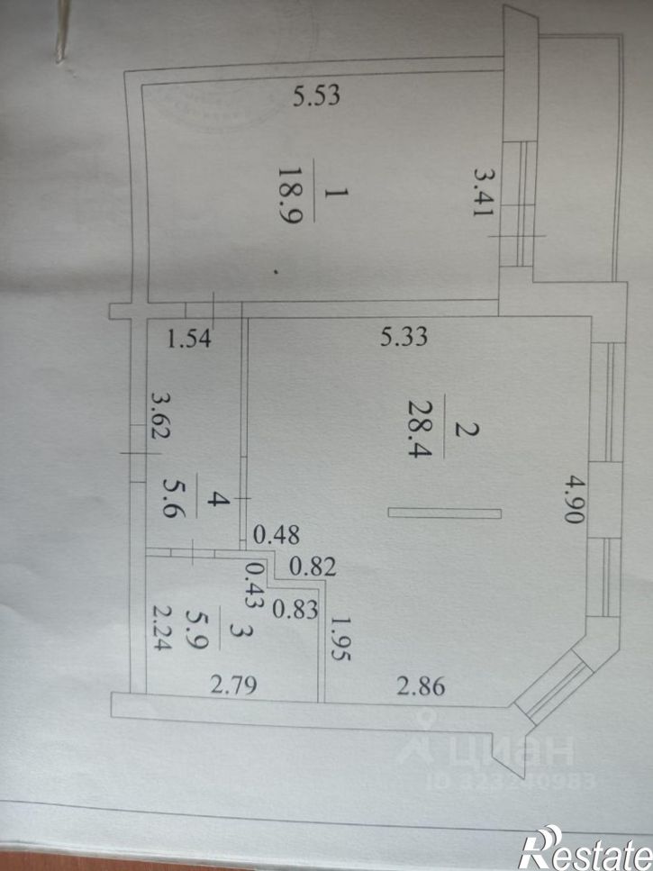 2-комн квартира улица Веры Волошиной, 13Б,  д. 13Б