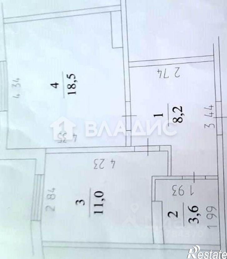 2-комн квартира улица Нахимова, 256,  д. 256