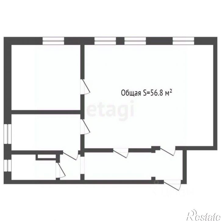 2-комн квартира 1-й Тульский переулок, 2,  д. 2