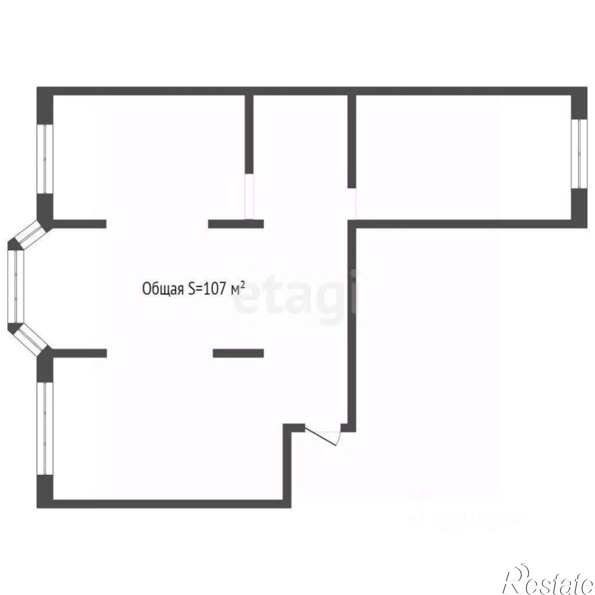 Купить квартиру за 13 200 000 рублей на Притомский пр-кт, 31 1