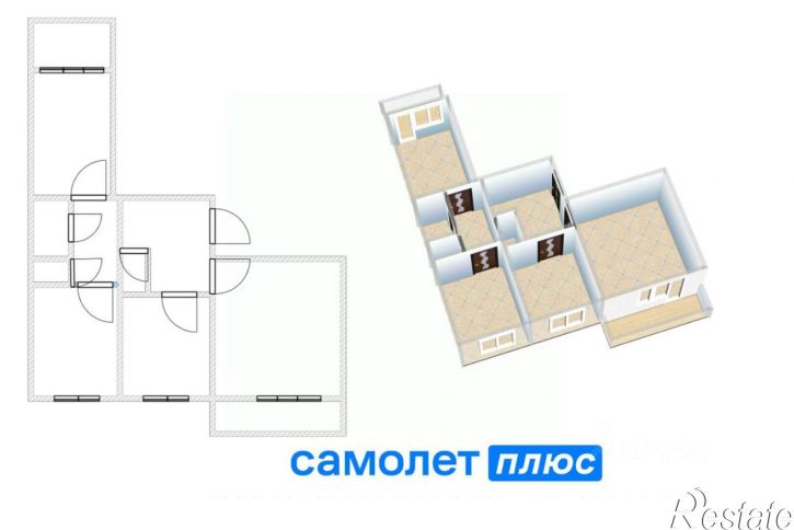 3-комн квартира Московский проспект, 29,  д. 29