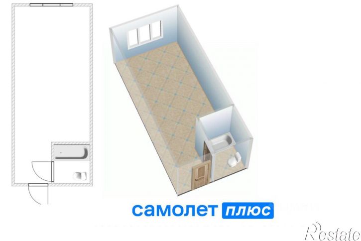 1-комн квартира ул Ворошилова, 12,  д. 12