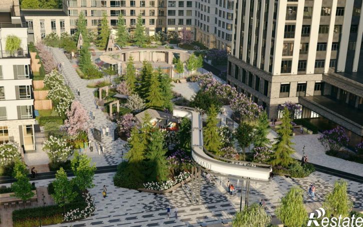 3-комн квартира в новом доме улица Терешковой