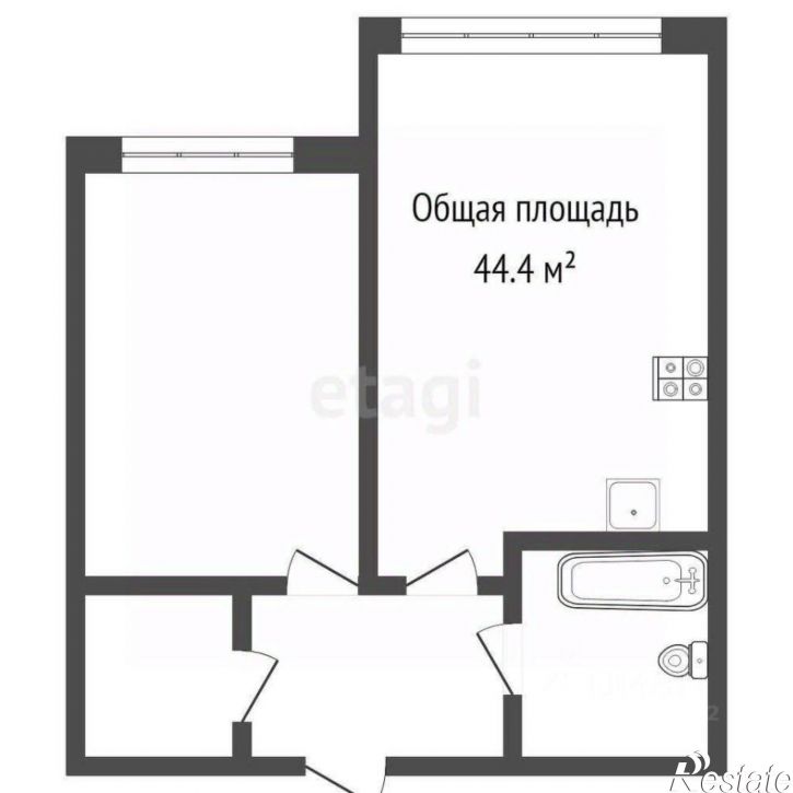 2-комн квартира Ленинградский проспект, 44А,  д. 44А