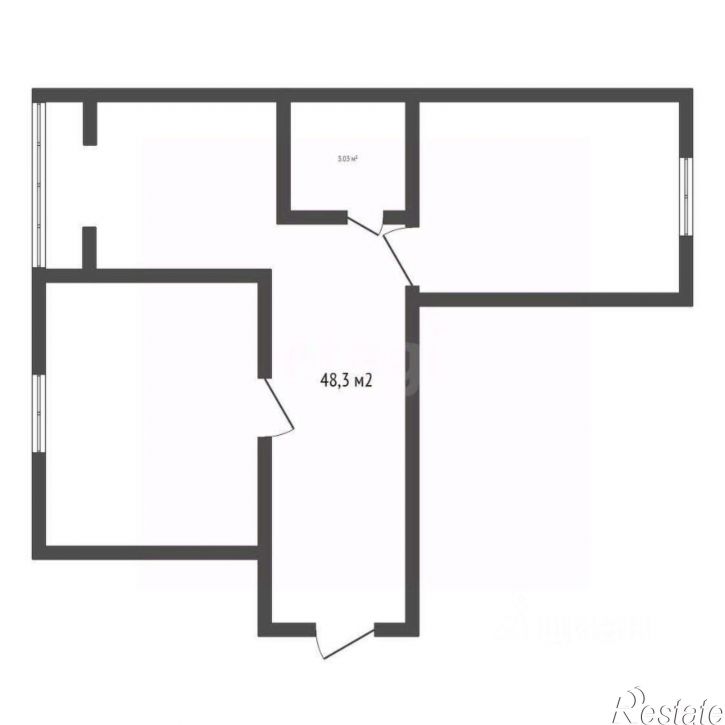 2-комн квартира улица Радищева, 11,  д. 11