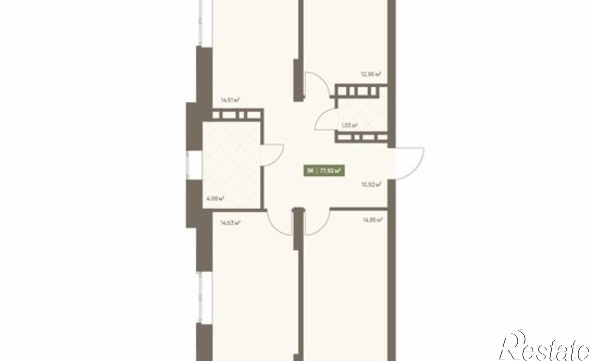 Купить квартиру за 11 750 300 рублей на Московский проспект, 23а