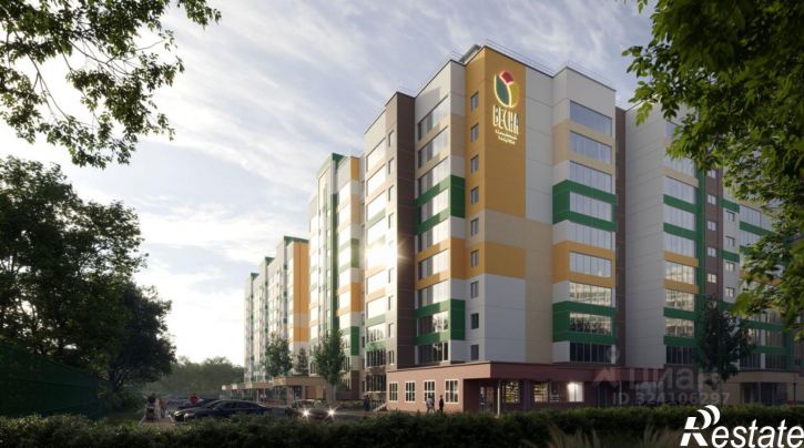 1-комн квартира в новом доме улица 1-я Линия, 18Б,  д. 18Б