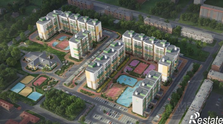 1-комн квартира в новом доме улица 1-я Линия, 18Б,  д. 18Б