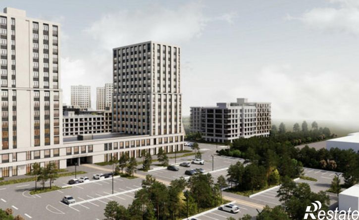 2-комн квартира в новом доме улица Терешковой, 1