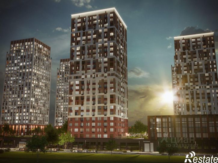 3-комн квартира в новом доме улица Терешковой, 16Б,  д. 16Б