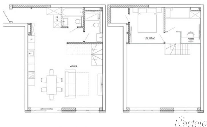 2-комн квартира в новом доме улица Терешковой, 2