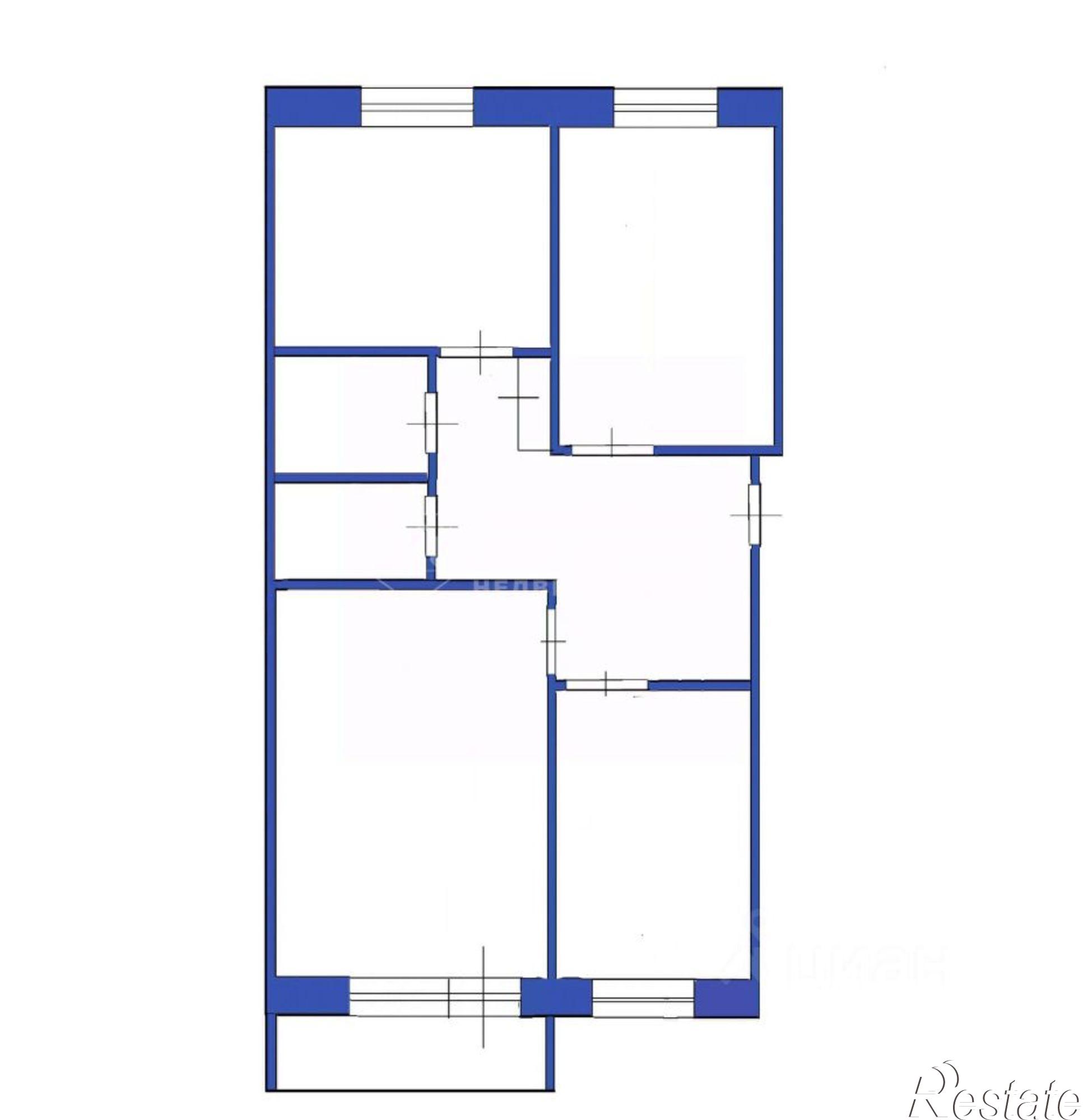 Купить квартиру за 6 100 000 рублей на улица Федоровского, 8