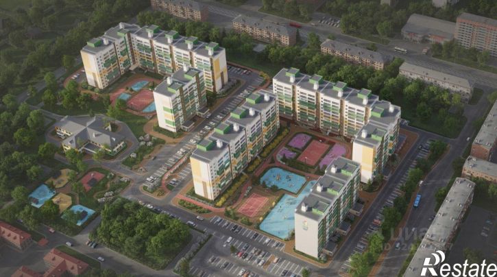 1-комн квартира в новом доме ул Радищева, 16А/1,  д. 16А/1