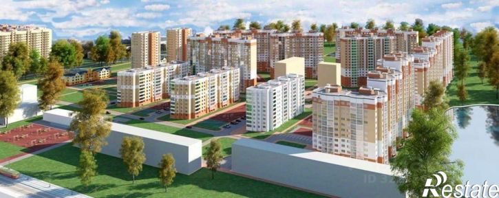 2-комн квартира в новом доме Космическая улица, 4Г