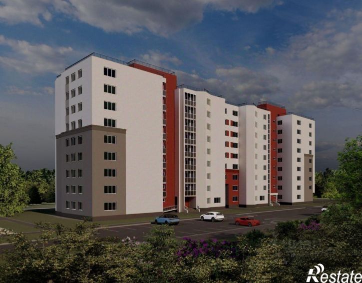 2-комн квартира в новом доме Космическая улица, 4Г