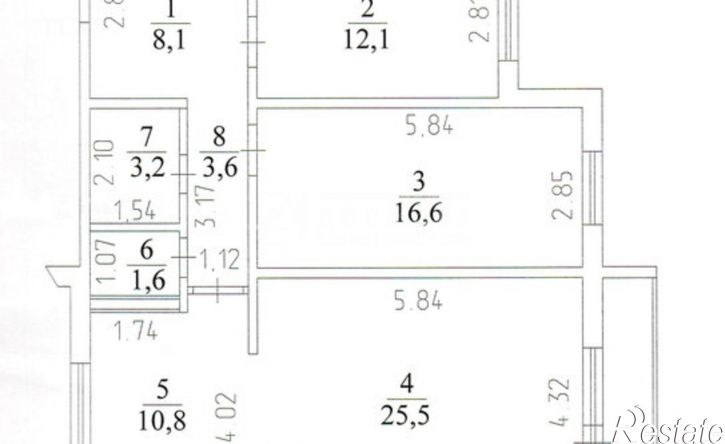 3-комн квартира пр-кт Шахтеров, 70а,  д. 70а