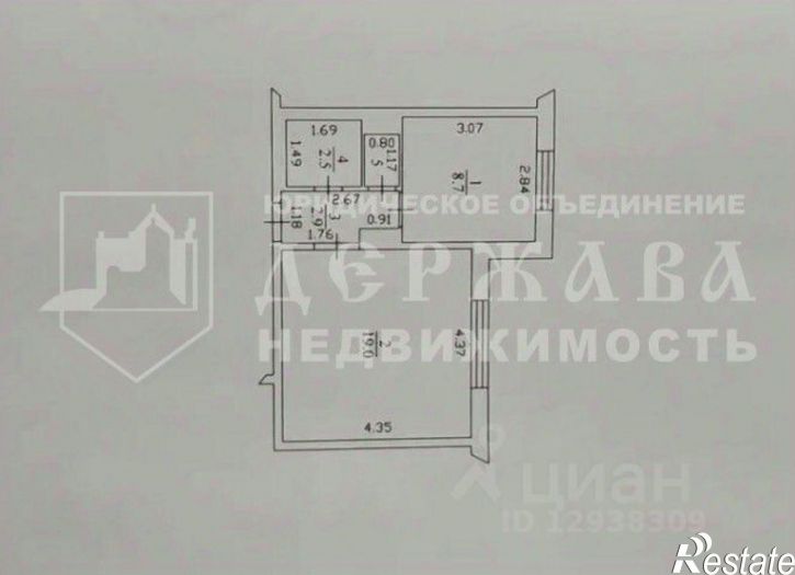 1-комн квартира бульвар Строителей, 41,  д. 41