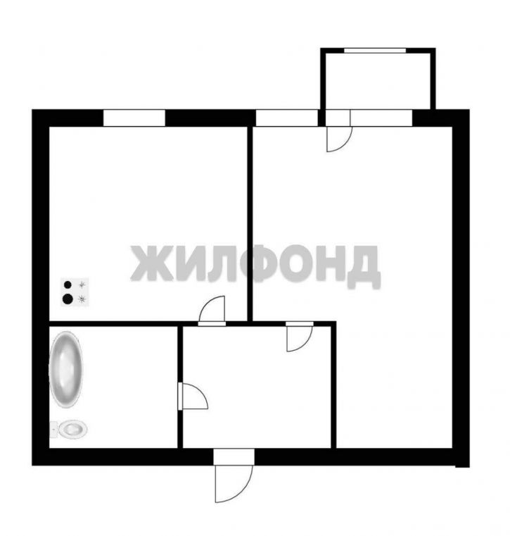 1-комн квартира Промышленновское шоссе, д.56