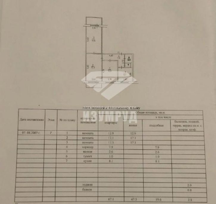 3-комн квартира Тухачевского, 47А