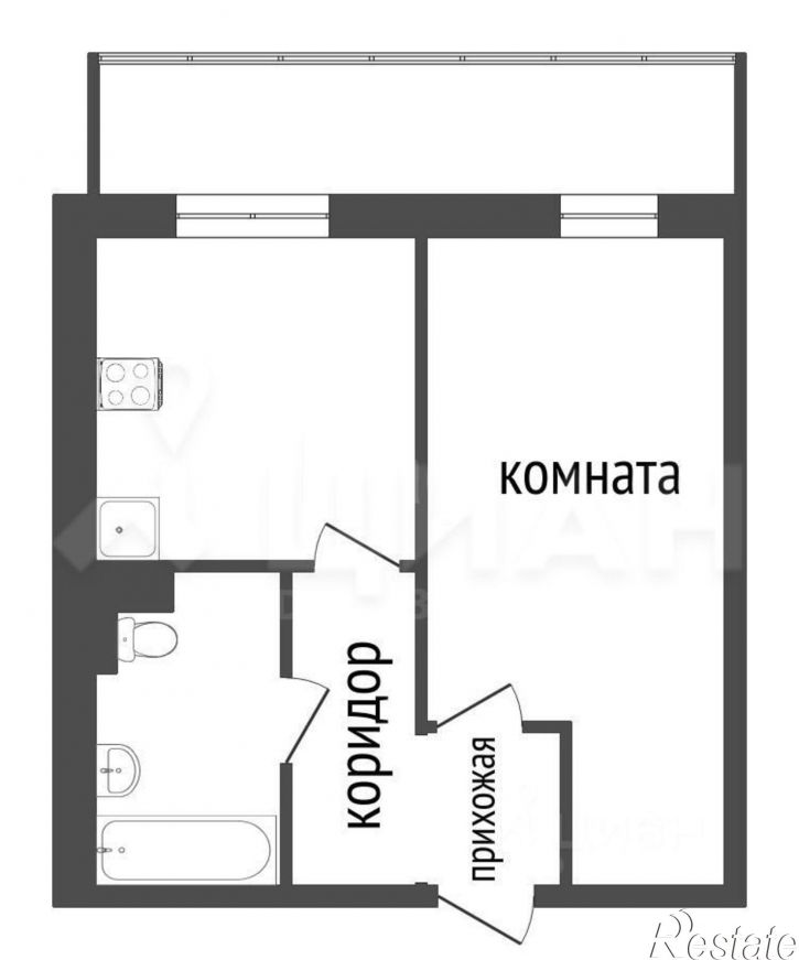 1-комн квартира проспект Шахтёров, 85А,  д. 85А