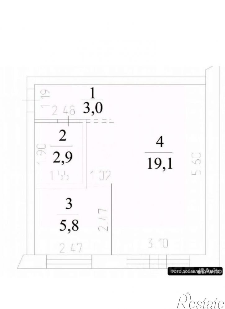 1-комн квартира Волгоградская улица, 29,  д. 29
