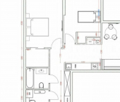 3-комн, 68кв м, этаж 4/15 улица Терешковой, 39А