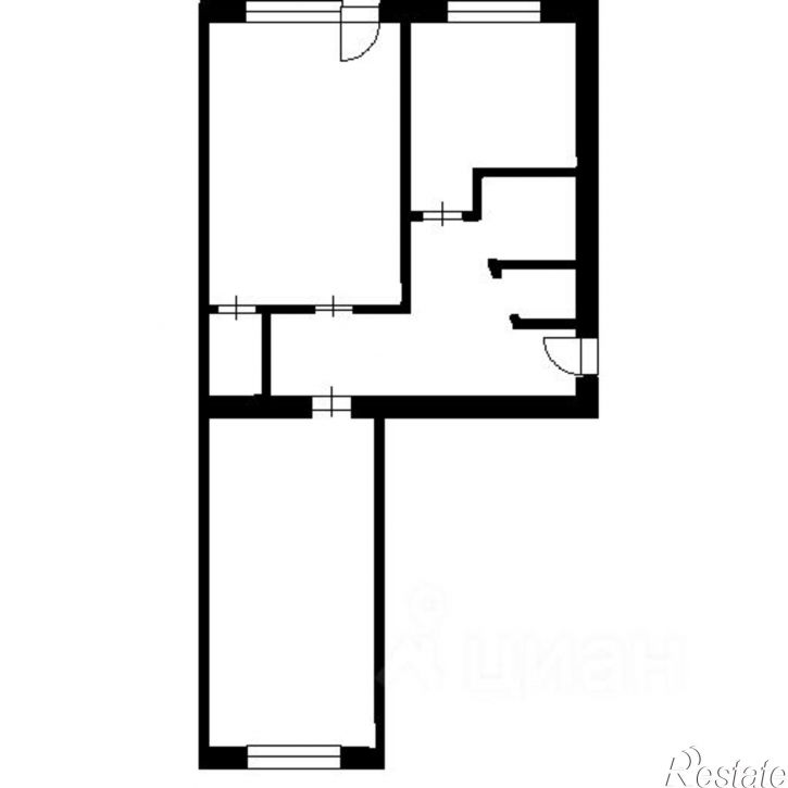 2-комн квартира Ленинградский пр-кт, 45,  д. 45