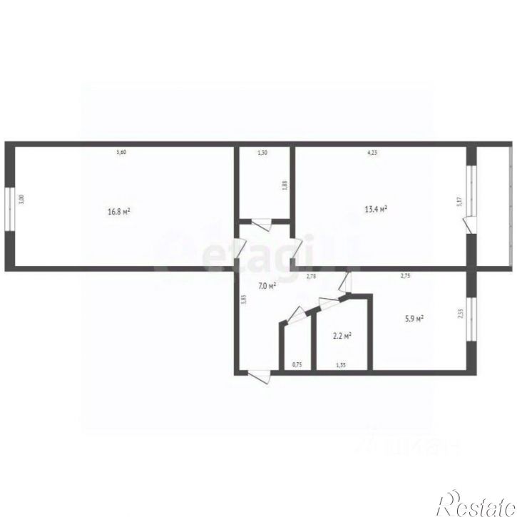 2-комн квартира ул Халтурина, 29а,  д. 29а