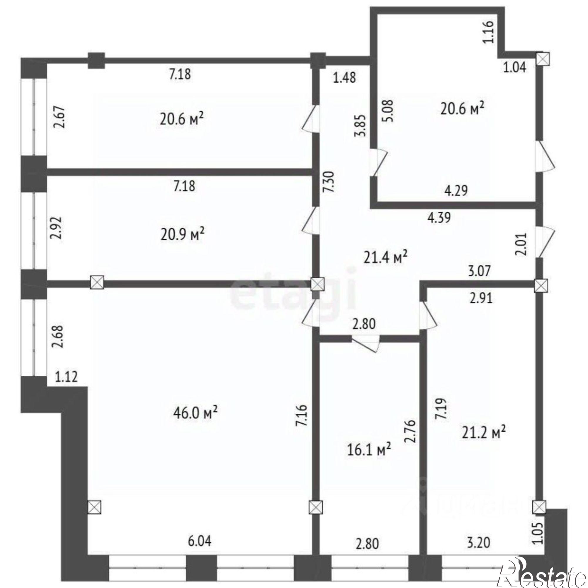 Купить офис, помещение под офис за 34 750 100 рублей на ул Терешковой, 18
