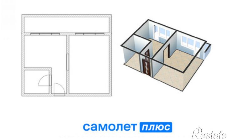 1-комн квартира Ленинградский пр-кт, 18А,  д. 18А