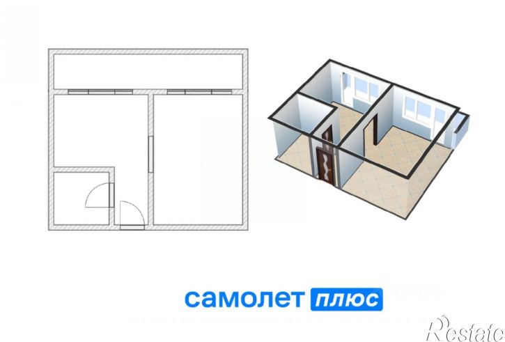 1-комн квартира Ленинградский пр-кт, 18А,  д. 18А