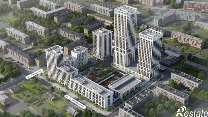 4-комн квартира в новом доме ул Гагарина, 141,  д. 141