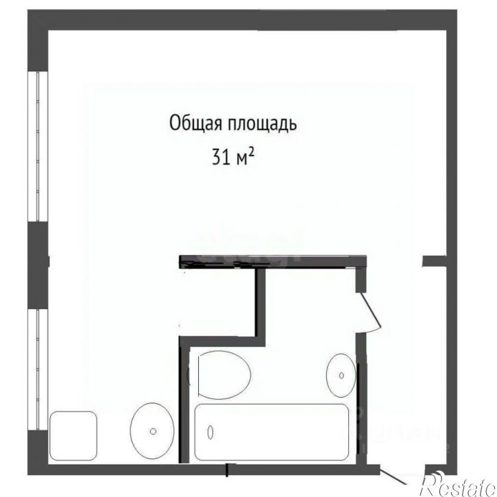 1-комн квартира ул Суховская, 2А,  д. 2А