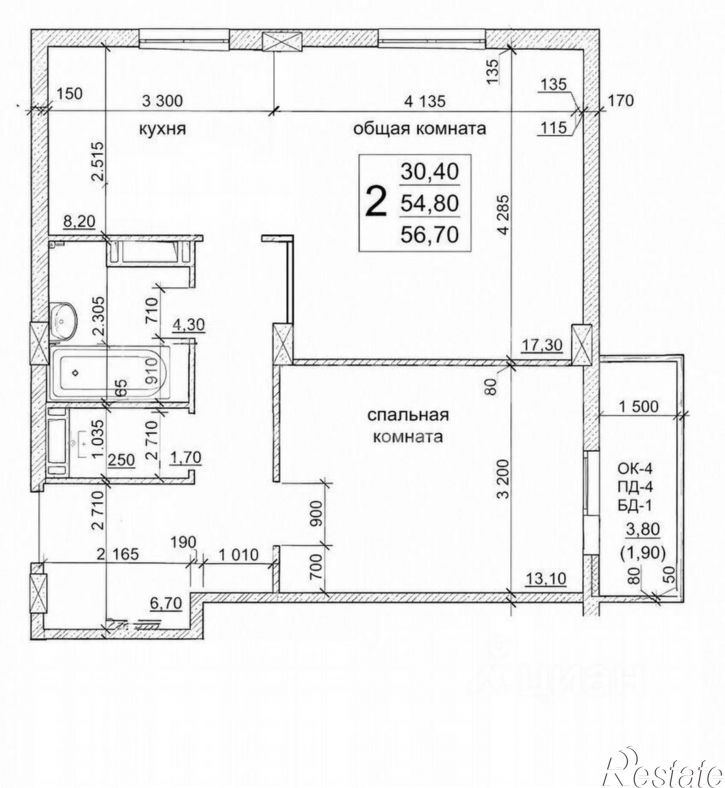 2-комн квартира ул Сибиряков-Гвардейцев, 22б,  д. 22б