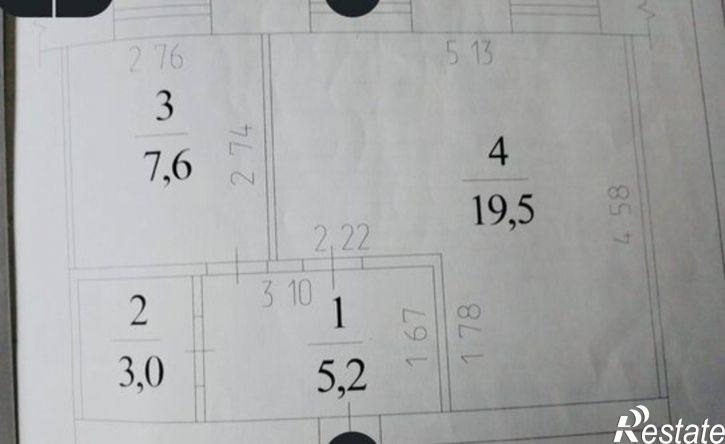 1-комн квартира пр-кт Ленина, 15,  д. 15